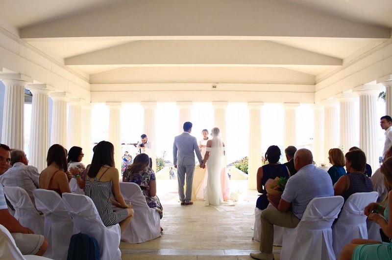 Hold your nuptials inside a replica of the Parthenon